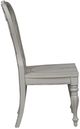Liberty Furniture Magnolia Manor Antique White Splat Back Side Chair-3