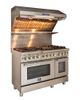 FORNO® Alta Qualita 48" Stainless Steel Wall Mounted Range Hood-5