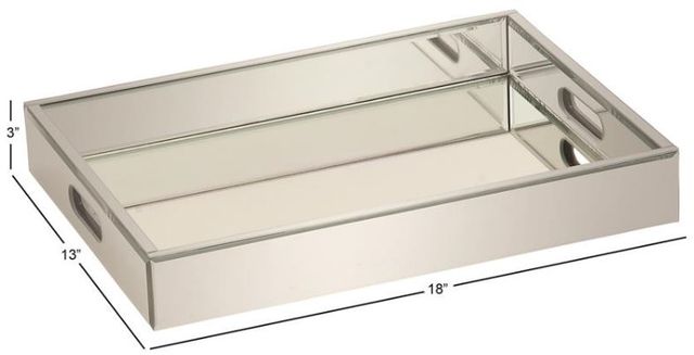 Deco Marche U Select Silver Decor Tray-3