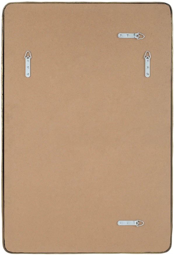 Renwil® Ivory Dark Antique Brushed Brass Accent Mirror-3