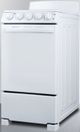 Summit® 20" White Freestanding Electric Range-2