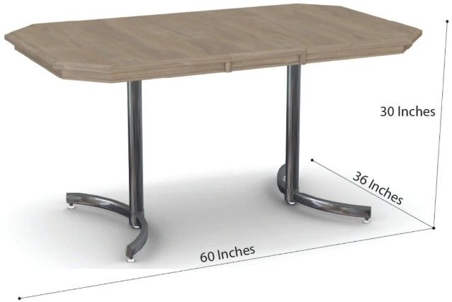 Chromcraft Customizable Sutton Dining Table-2
