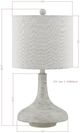 Forty West Walter Beige Table Lamp-1
