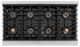 ZLINE Paramount 48" 6.7 Cu. Ft. Satin Stainless Steel Gas Range with 8 Burner DuoPro™ Cooktop and Convection Gas Oven with White Matte Door-2