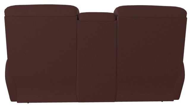 La-Z-Boy® Morrison Burgundy Power Reclining Loveseat with Console and Headrest-3