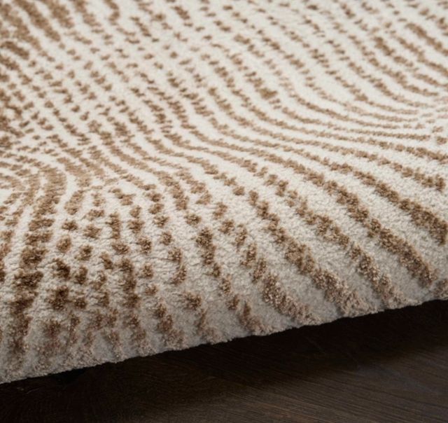 Nourison Home™ DNKY Central Park West Beige Brown 5'x7' Style 1 Area Rug-2
