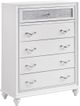 Coaster® Barzini White Chest-1