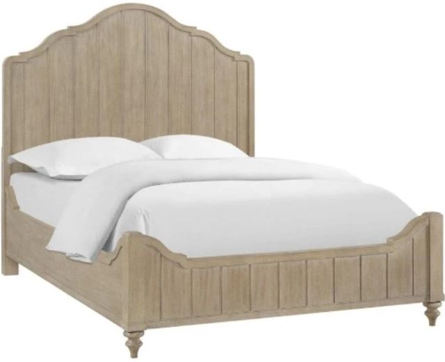Bernards Citrus Heights Brown King Panel Bed-0