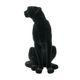 A & B Home Black 8" Sitting Panther-3