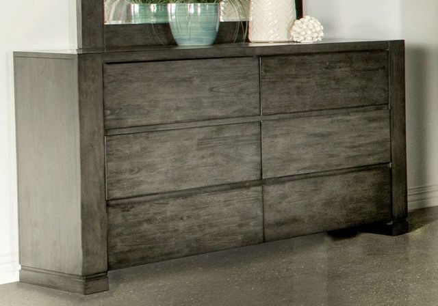 Coaster® Lorenzo 5-Piece Dark Gray Panel Bedroom Set-2
