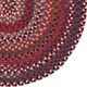 Capel Rugs Yorktowne Red 23" x 9' Oval Runner Rug-1