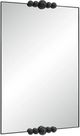 Renwil® Cosmos Matte Black Accent Mirror-2