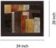 Classy Living Burnished Geometry Wall Art-1