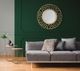 Miroir mural Westinghouse, plaqué or, Renwil®-5