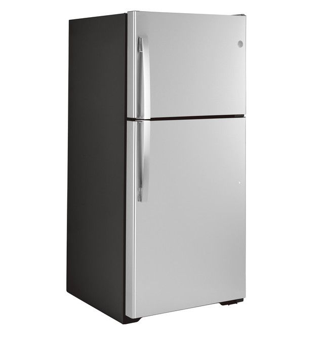 GE® 30" 19.1 Cu. Ft. Stainless Steel Top Freezer Refrigerator-4