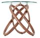 VIG Furniture Modrest Mason Walnut Side Table-1