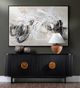 Crestview Collection Golden Chaos Harmony Wall Art-3