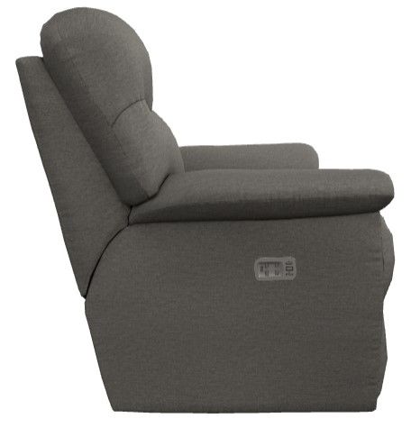 La-Z-Boy® James Charcoal Power Wall Recliner with Headrest and Lumbar-2