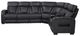 Homelegance® Fairway 3-Piece Black Power Reclining Sectional with Right Side Console-3