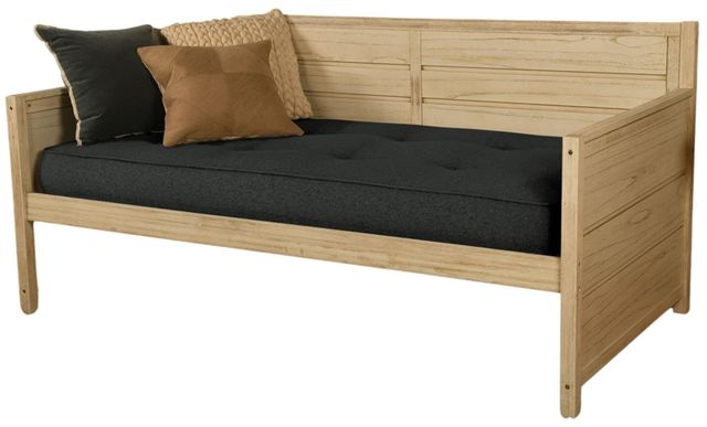 Kodiak Furniture Canton Black 8" Coil Hinged Innerspring Twin Mattress -1