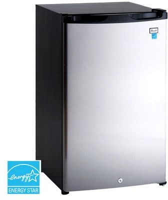 Avanti® 20" 4.4 Cu. Ft. Stainless Steel Compact Refrigerator