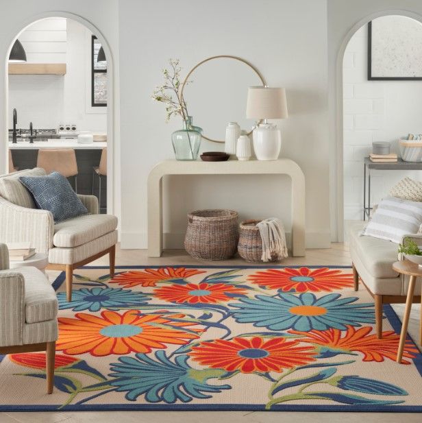 Nourison Home™ Aloha 5'x8' Style 82 Area Rug-1