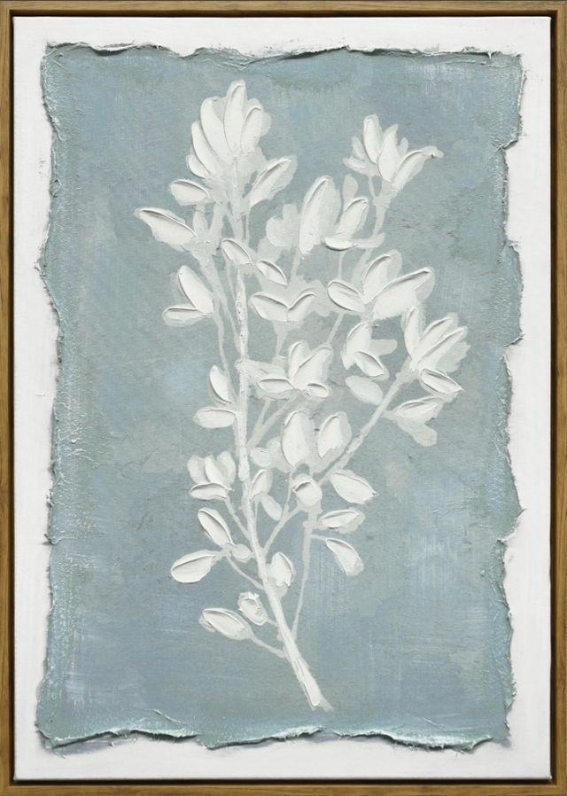 Classy Living Chill Whispering Blooms II Wall Art-0