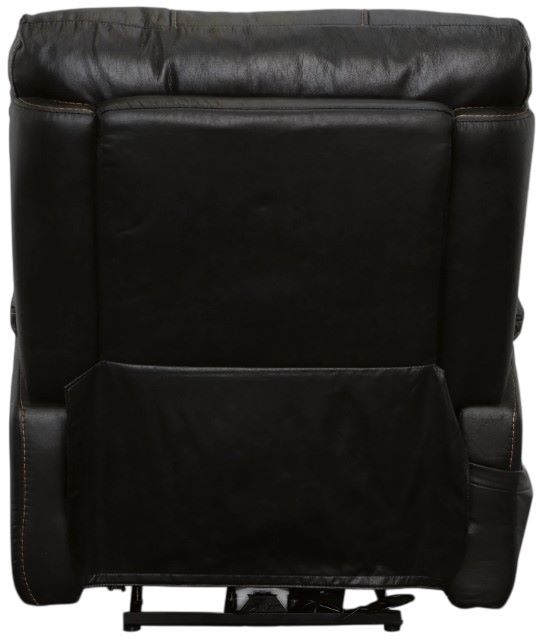 Flexsteel® Clive Black Power Lift Recliner with Power Headrest and Lumbar-3