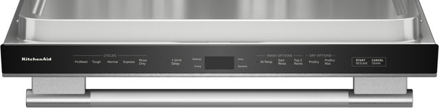 KitchenAid® 24" PrintShield™ Stainless Steel 360° Max Jets™ Top Control Built-In Dishwasher-2