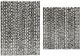 A & B Home Janus 2-Piece Gray and Ivory Rectangular Graphic Pattern Nested Table-3