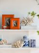 A & B Home White Expansive Faux Coral Accent-3