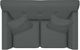 La-Z Boy® Dixie Pepper Loveseat-1