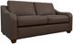 La-Z-Boy® Charlie Cognac Leather Full Sleep Sofa-0