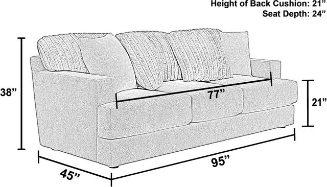 Jackson Furniture Eagan Moonstruck Sofa-5