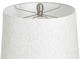 Stylecraft Pettye Ivory and Silver Table Lamp-5