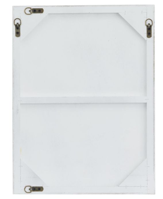 Deco Marche White 24" Wall Mirror-2