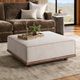 Classic Home Ellerie Latte Square Ottoman-1