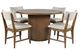 Jofran Inc. Auden 5-Piece Chestnut Dining Table Set-1