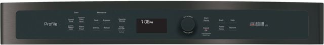 GE Profile™ 30" Black Stainless Steel Electric Built In Single Oven-1