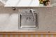 Elkay Lustertone® Classic Lustrous Satin 19-1/2" x 19" x 5" 2-Hole Single Bowl Drop-In ADA Sink-3