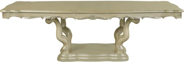 New Classic® Home Furnishings Monique Champagne Dining Table-0