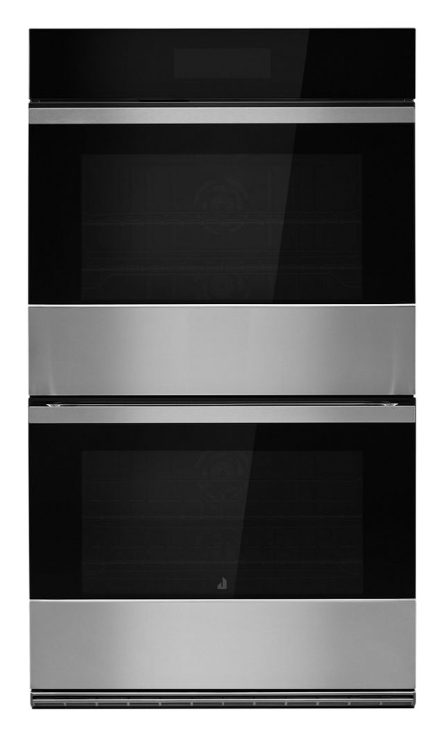 Jennair® NOIR™ 30" Stainless Steel Double Electric Wall Oven with V2™ Vertical Dual-Fan True Convection with Advanced Temperature Precision-0