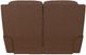 La-Z-Boy® Dorian Mocha Leather Manual Reclining Loveseat-4