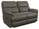 La-Z-Boy® Trouper Tar Manual Reclining Loveseat-0