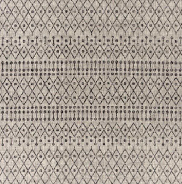 Surya Eagean Charcoal/Taupe 4'x6' Area Rug-1