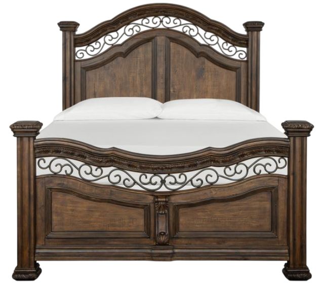 Magnussen Home® Durango Willadeene Brown King Panel Headboard-2
