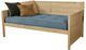 Kodiak Furniture Linen Aqua 8" Coil Hinged Innerspring Twin Mattress -1