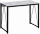 ACME Furniture Zaidin Antique White Writing Desk with Black Base-0