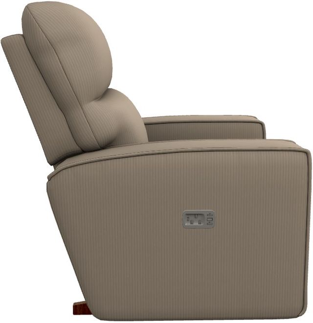 La-Z-Boy® Maddox Driftwood Power Rocking Recliner with Headrest-2