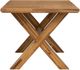A & B Home Natural Cross Dining Table-2
